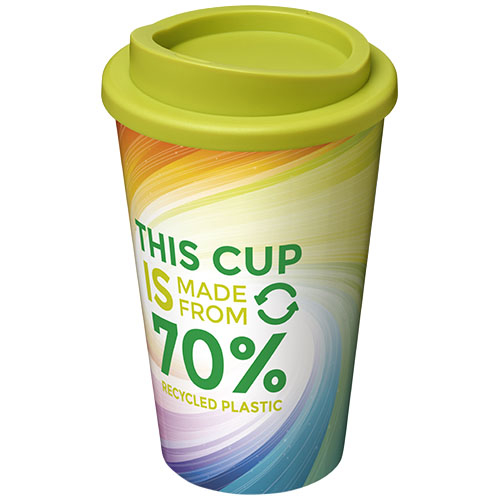 Gobelet promotionnel double paroi 350ml Americano® Citron vert